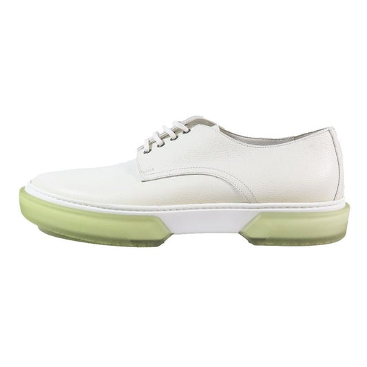 Unused 22ss Hermes Eveille Vaux Grenet Low Cut Derby Shoes Leather Sneakers