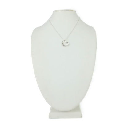 Tiffany & Co Necklace Elsa Peretti Open Heart Sv 925 Big