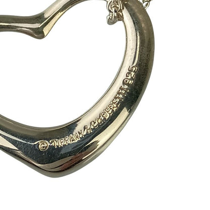 Tiffany & Co Necklace Elsa Peretti Open Heart Sv 925 Big