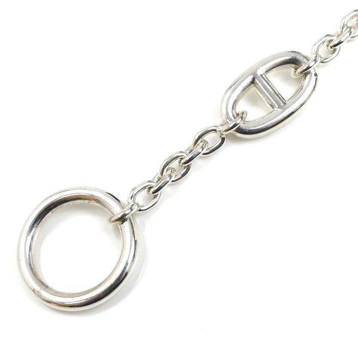 Hermes Silver 925 Farandole SH Bracelet 24.1 g Ladies