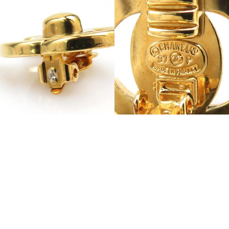 Chanel Earrings Coco Mark