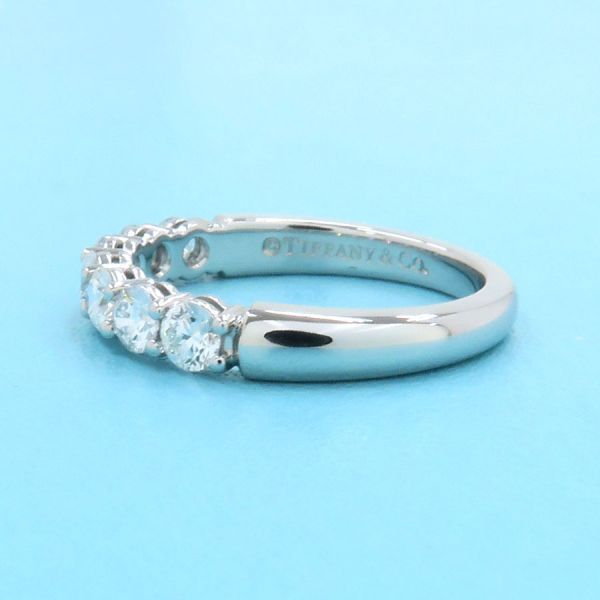 Tiffany & Co Forever Band Diamond Ring Half Circle #9