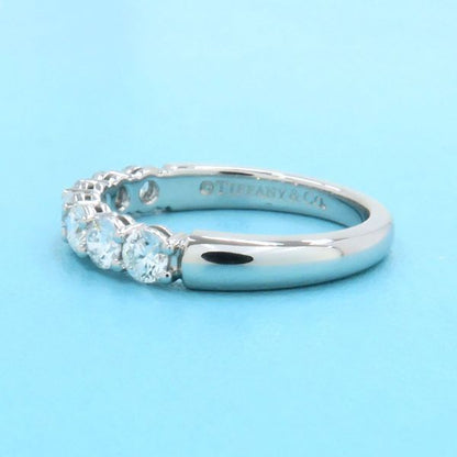 Tiffany & Co Forever Band Diamond Ring Half Circle #9