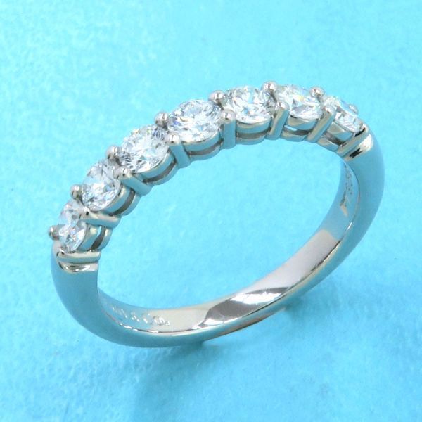 Tiffany & Co Forever Band Diamond Ring Half Circle #9