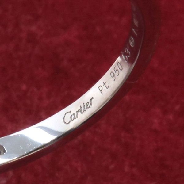 Cartier Solitaire Ballerina Diamond Ring D1.02 ct#53