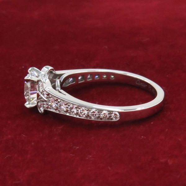 Cartier Solitaire Ballerina Diamond Ring D1.02 ct#53
