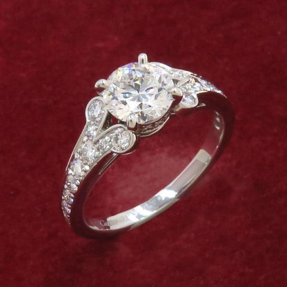 Cartier Solitaire Ballerina Diamond Ring D1.02 ct#53