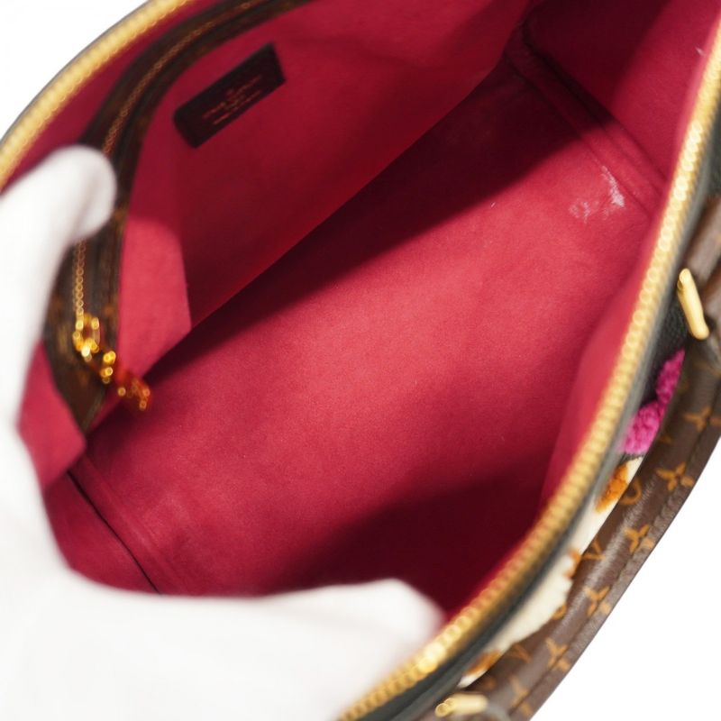 Louis Vuitton Handbag Monogram Teddy Speedy Bandouliere 30 M56966 Noir Black