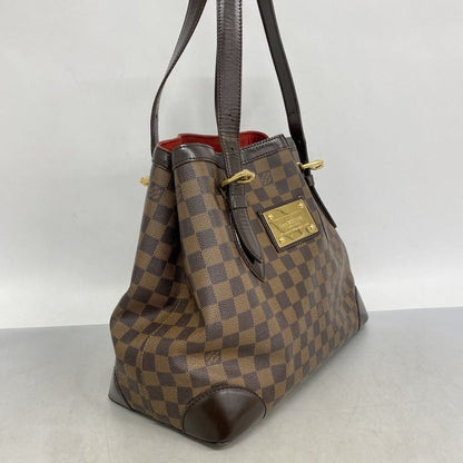 Louis Vuitton Tote Bag Damier Hampstead MM N51204 Ebene Ladies