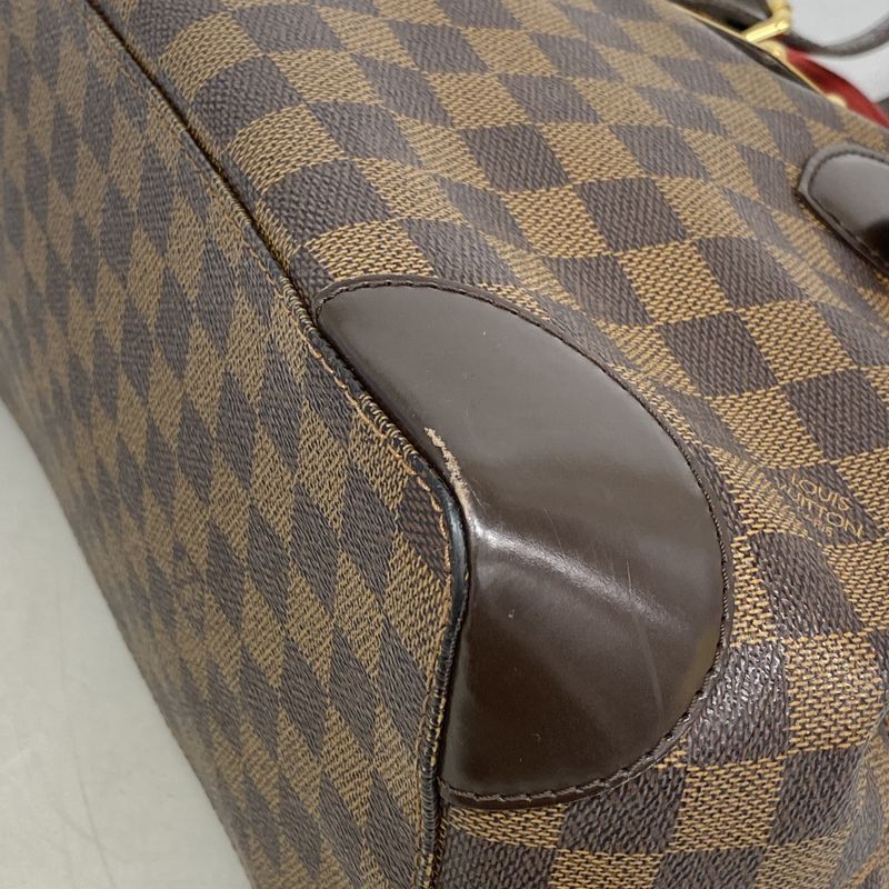 Louis Vuitton Tote Bag Damier Hampstead MM N51204 Ebene Ladies