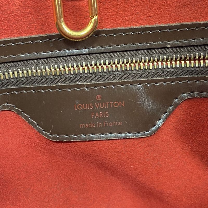 Louis Vuitton Tote Bag Damier Hampstead MM N51204 Ebene Ladies