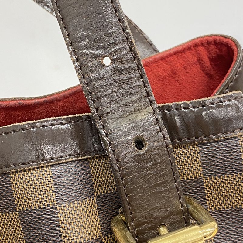 Louis Vuitton Tote Bag Damier Hampstead MM N51204 Ebene Ladies