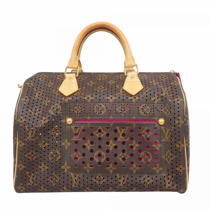 Louis Vuitton Handbag Monogram Perfo Speedy 30 M95180 Fuchsia Ladies