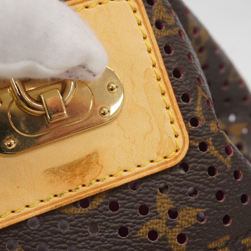 Louis Vuitton Handbag Monogram Perfo Speedy 30 M95180 Fuchsia Ladies