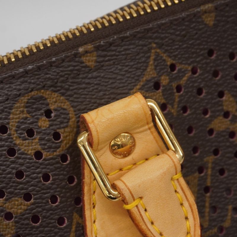 Louis Vuitton Handbag Monogram Perfo Speedy 30 M95180 Fuchsia Ladies