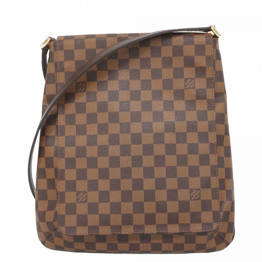Louis Vuitton Shoulder Bag Damier Musette N51302 Ebene Ladies