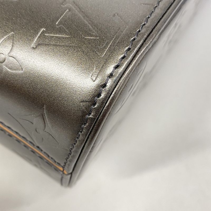 Louis Vuitton Tote Bag Monogram Matt Wilwood M55102 Noir Black Women's