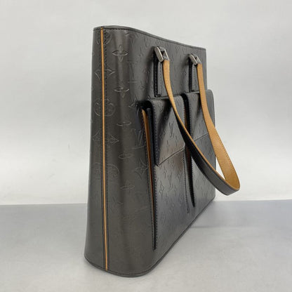 Louis Vuitton Tote Bag Monogram Matt Wilwood M55102 Noir Black Women's