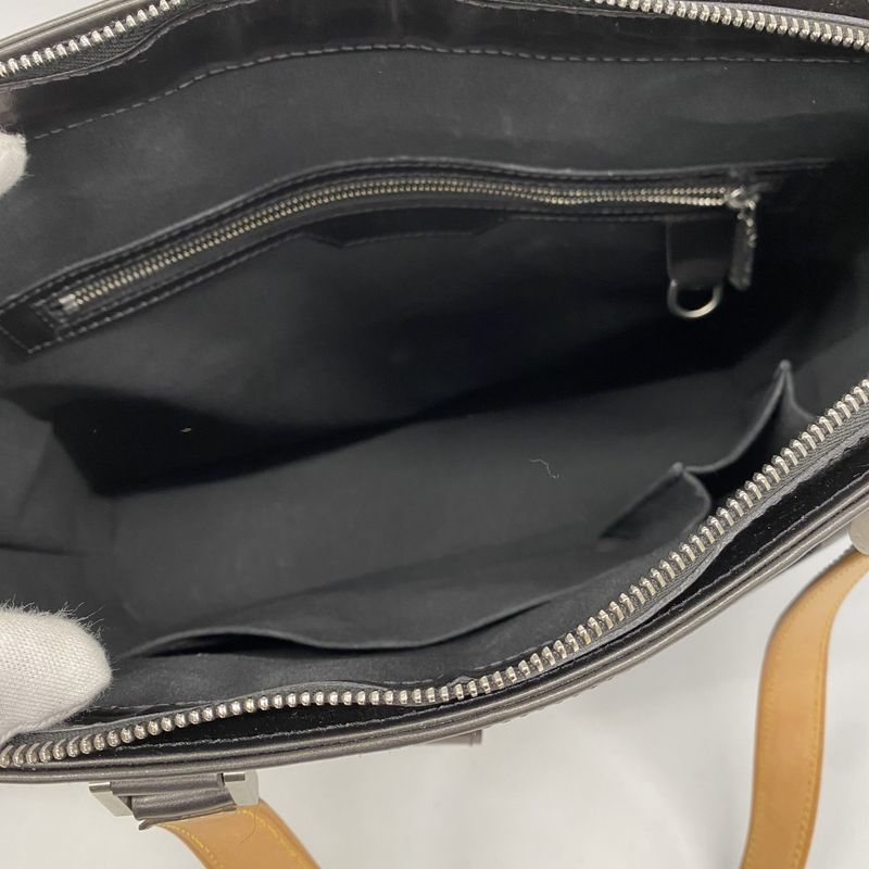 Louis Vuitton Tote Bag Monogram Matt Wilwood M55102 Noir Black Women's