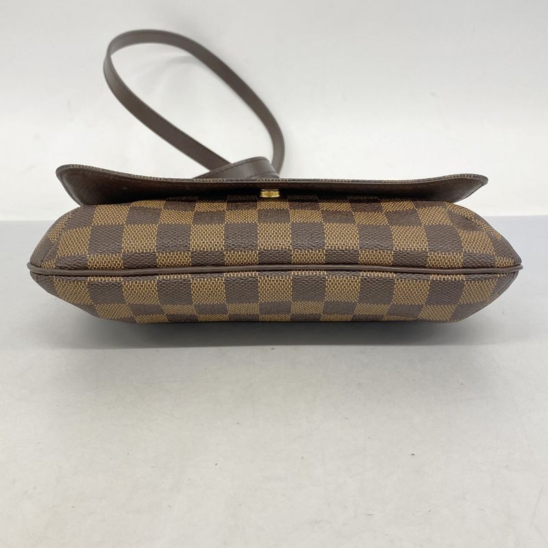 Louis Vuitton Shoulder Bag Damier Musette Tango Long Strap N51301 Ebene Ladies