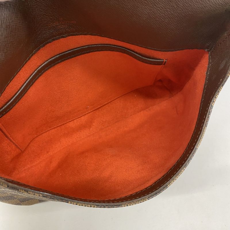 Louis Vuitton Shoulder Bag Damier Musette Tango Long Strap N51301 Ebene Ladies