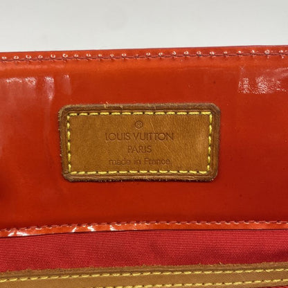 Louis Vuitton Tote Bag Vernis Lead MM M91086 Rouge Ladies