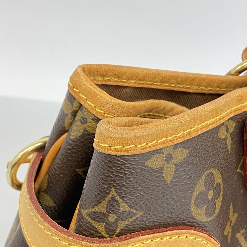 Louis Vuitton Tote Bag Monogram Batignolles Horizontal M51154 Brown Women's