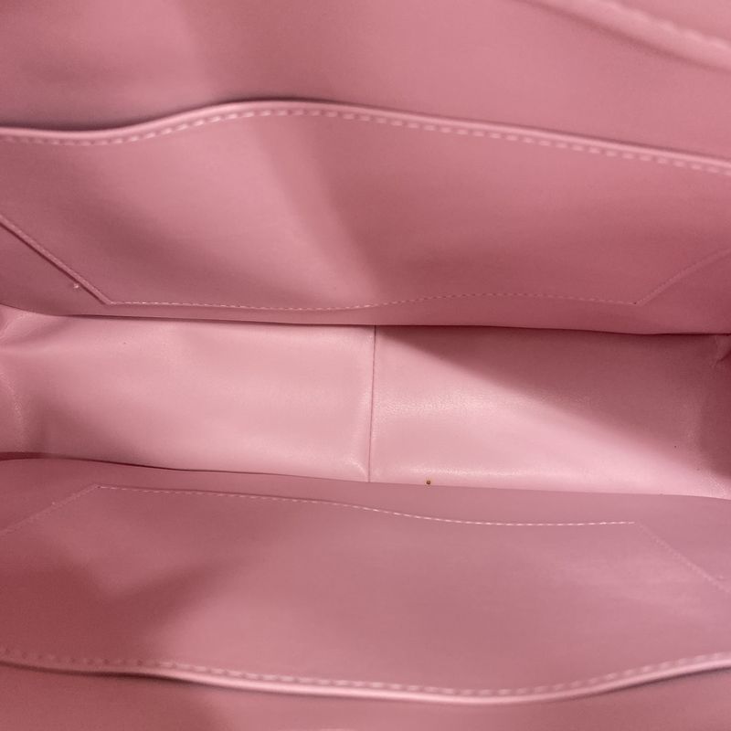 Louis Vuitton Tote Bag Vernis Columbus M91032 Rose Ladies