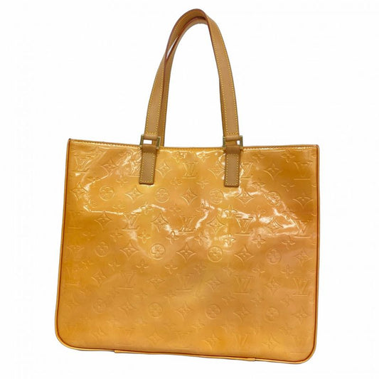 Louis Vuitton Tote Bag Vernis Columbus M91032 Rose Ladies