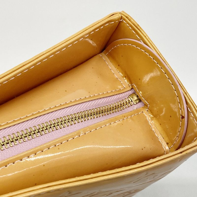 Louis Vuitton Tote Bag Vernis Columbus M91032 Rose Ladies