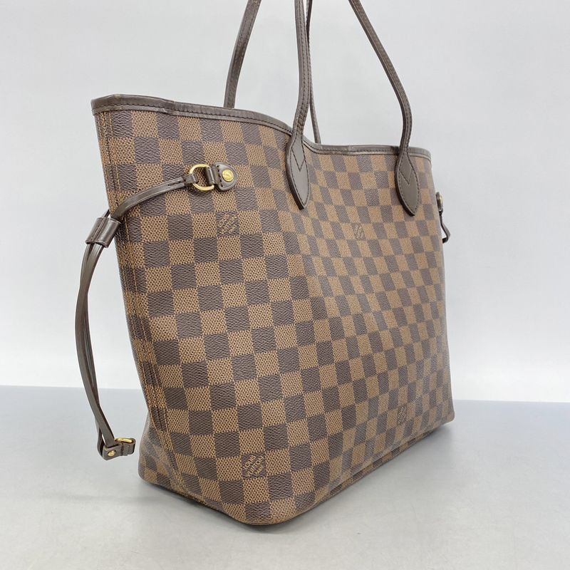 Louis Vuitton Tote Bag Damier Neverfull MM N51105 Ebene Ladies