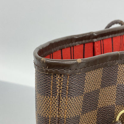 Louis Vuitton Tote Bag Damier Neverfull MM N51105 Ebene Ladies