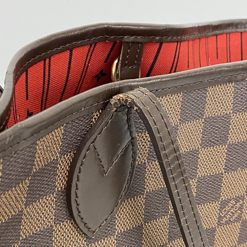 Louis Vuitton Tote Bag Damier Neverfull MM N51105 Ebene Ladies