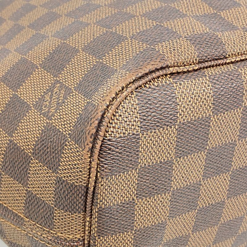 Louis Vuitton Tote Bag Damier Neverfull MM N51105 Ebene Ladies