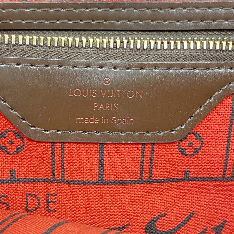 Louis Vuitton Tote Bag Damier Neverfull MM N51105 Ebene Ladies