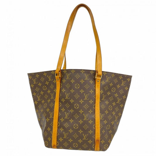 Louis Vuitton Tote Bag Monogram Sac Shopping M51109 Brown Ladies