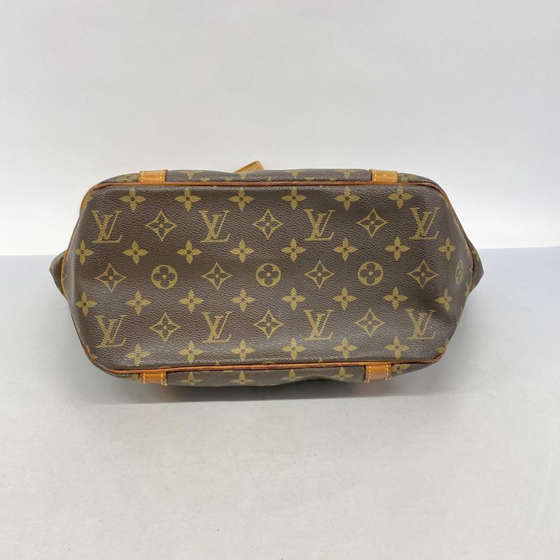 Louis Vuitton Tote Bag Monogram Sac Shopping M51109 Brown Ladies