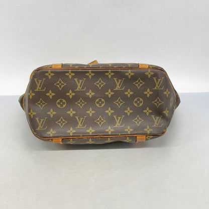 Louis Vuitton Tote Bag Monogram Sac Shopping M51109 Brown Ladies