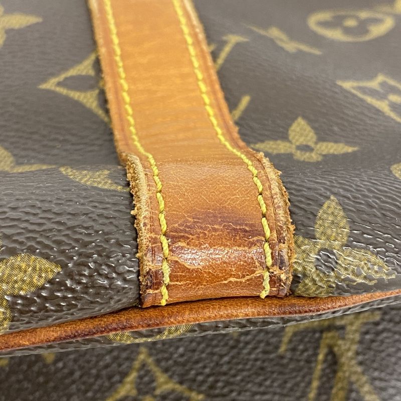 Louis Vuitton Tote Bag Monogram Sac Shopping M51109 Brown Ladies