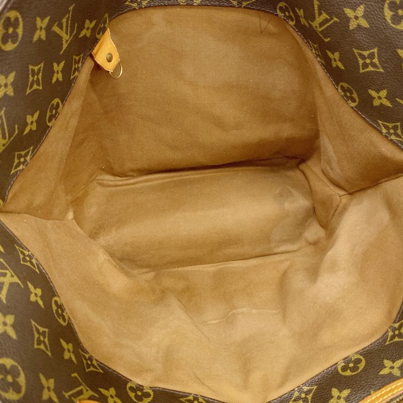 Louis Vuitton Tote Bag Monogram Sac Shopping M51109 Brown Ladies