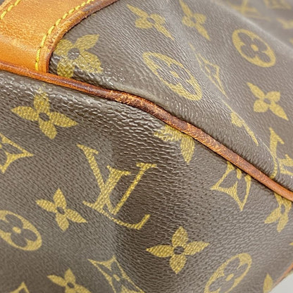 Louis Vuitton Tote Bag Monogram Sac Shopping M51109 Brown Ladies