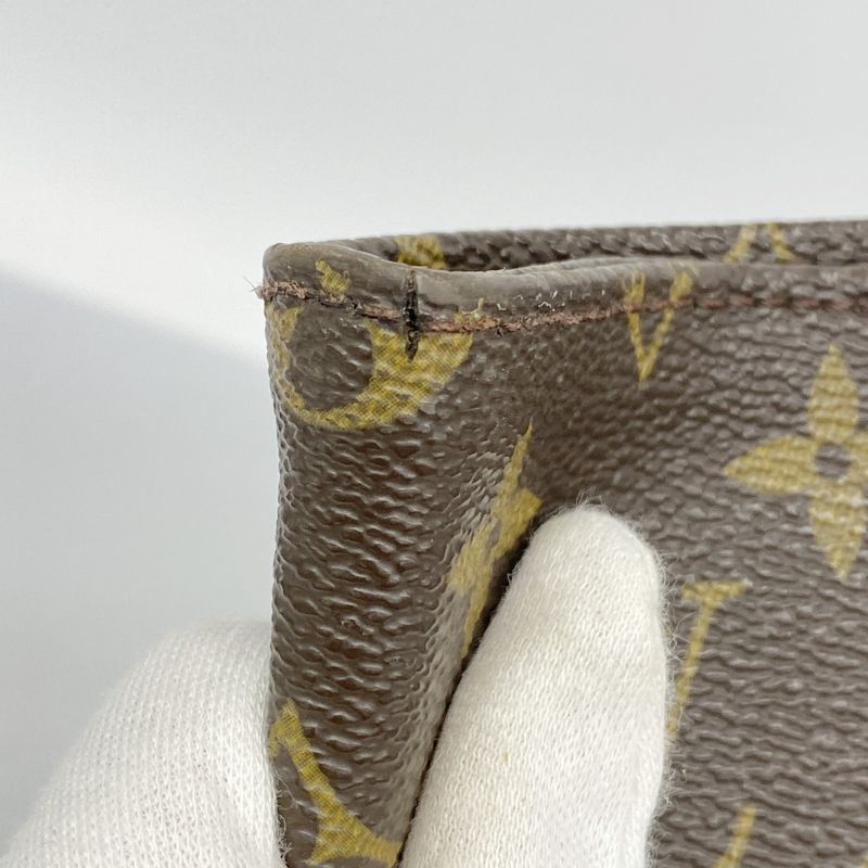 Louis Vuitton Tote Bag Monogram Sac Shopping M51109 Brown Ladies