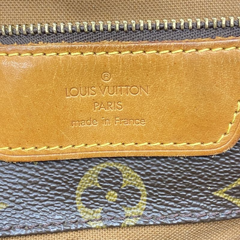 Louis Vuitton Tote Bag Monogram Sac Shopping M51109 Brown Ladies