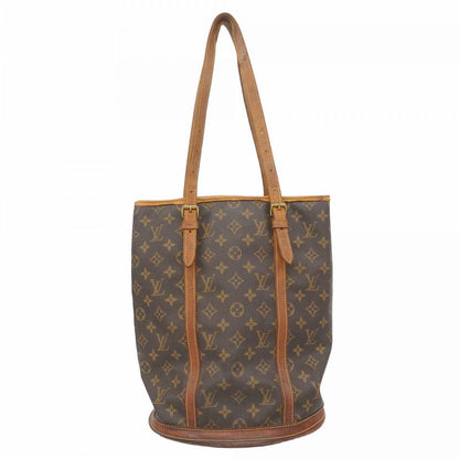 Louis Vuitton Tote Bag Monogram Bucket GM M42236 Brown Ladies