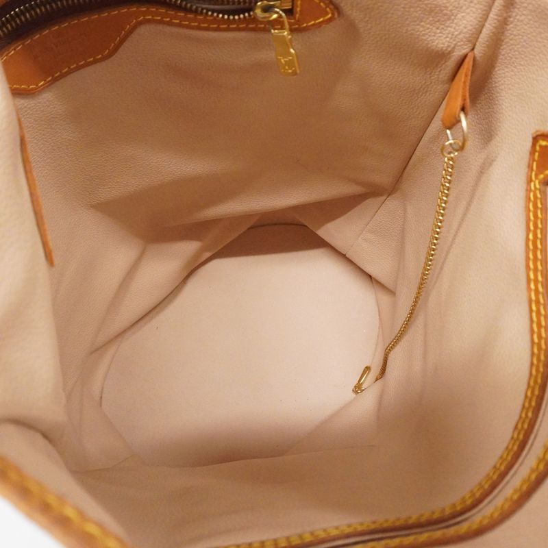 Louis Vuitton Tote Bag Monogram Bucket GM M42236 Brown Ladies