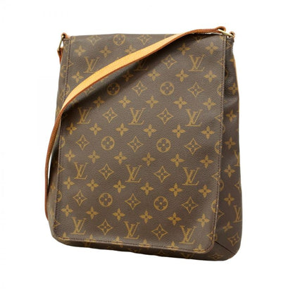 Louis Vuitton Shoulder Bag Monogram Musette M51256 Brown Women's