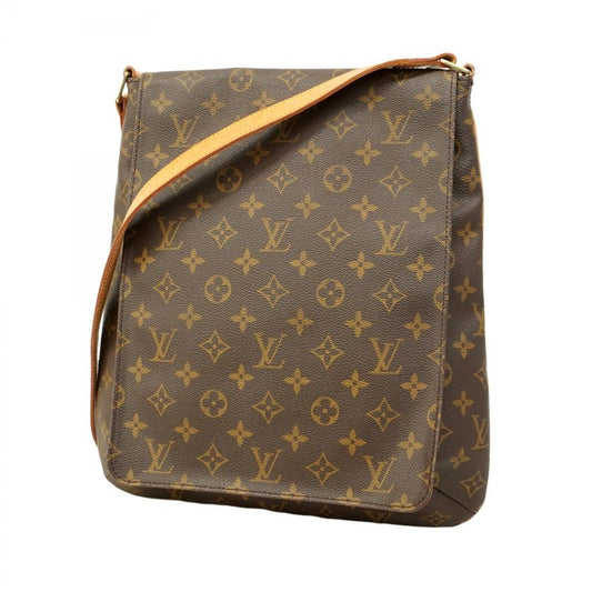 Louis Vuitton Shoulder Bag Monogram Musette M51256 Brown Women's