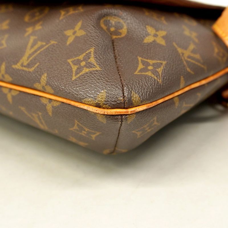 Louis Vuitton Shoulder Bag Monogram Musette M51256 Brown Women's