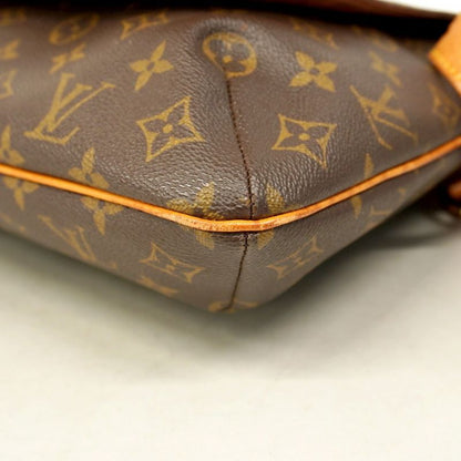 Louis Vuitton Shoulder Bag Monogram Musette M51256 Brown Women's
