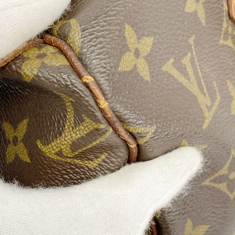 Louis Vuitton Handbag Monogram Speedy 30 M41108 Brown Ladies